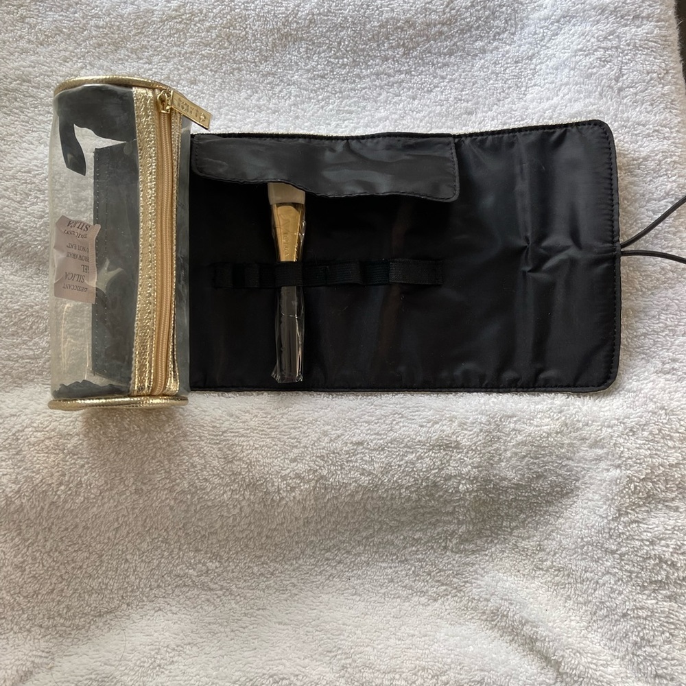 Tarte Cosmetic Bag and Brush - Brand New - Picture 2 of 4